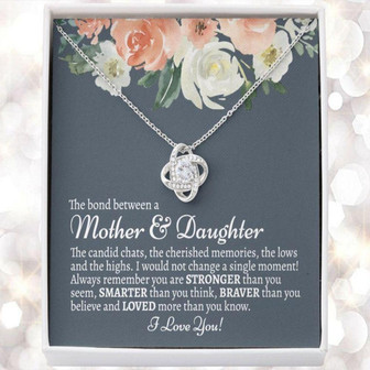 Daughter Necklace, To My Daughter Gift, Daughter Bridal Shower Gift, Present For Daughter, Daughter Necklace From Mom - Thegiftio UK