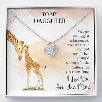 Daughter Necklace , To My Daughter , Love Knots - Thegiftio UK