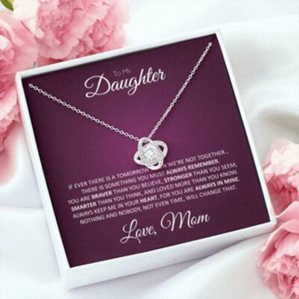 Daughter Necklace, To My Daughter Necklace Gift For Daughter From Mom, Grown Up Daughter - Thegiftio UK