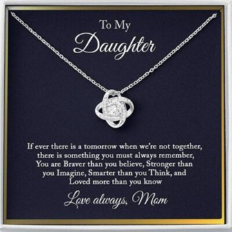 Daughter Necklace, To My Daughter Necklace, Gift For Daughter From Mom, Mother Daughter Necklace - Thegiftio UK