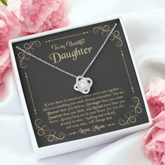 Daughter Necklace, To My Daughter Necklace, Gift For Daughter From Mom, Daughter Necklace - Thegiftio UK