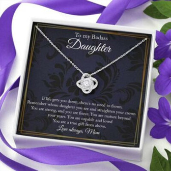 Daughter Necklace, To My Daughter Necklace, Gift For Daughter, Birthday Gift For Daughter From Mom - Thegiftio UK