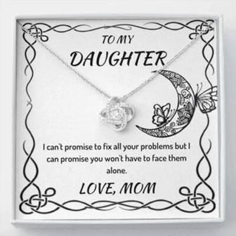 Daughter Necklace, To My Daughter Necklace Gift , I Can’T Promise , Gift For Her Necklace - Thegiftio UK