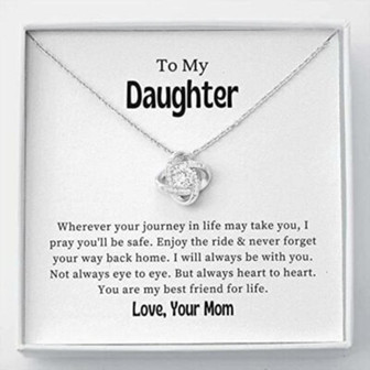 Daughter Necklace, To My Daughter Necklace Gift, You Are My Best Friend Necklace Gift For Daughter - Thegiftio UK