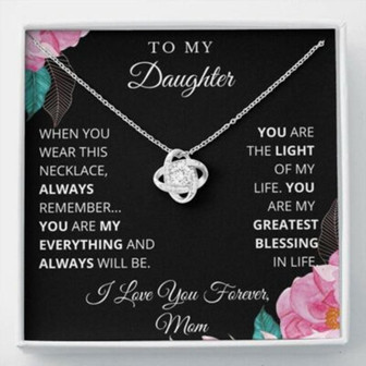 Daughter Necklace, To My Daughter Necklace, Gift For Daughter From Mom, Daughter Mother Necklace - Thegiftio UK