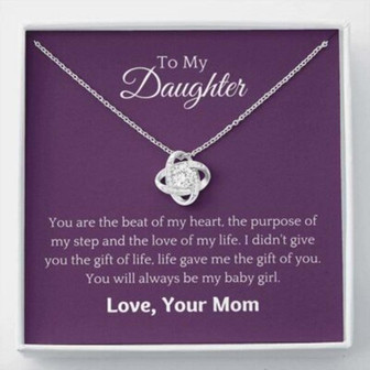 Daughter Necklace, To My Daughter Necklace Gift , The Beat Of My Heart , You Are Precious Necklace - Thegiftio UK