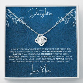 Daughter Necklace, To My Daughter Necklace Gift For Daughter From Mom, Grown Up Daughter - Thegiftio UK