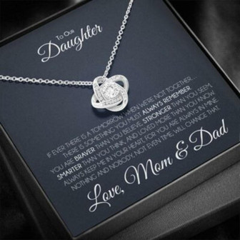 Daughter Necklace, To My Daughter Necklace Gift For Daughter From Mom & Dad, Grown Up Daughter - Thegiftio UK