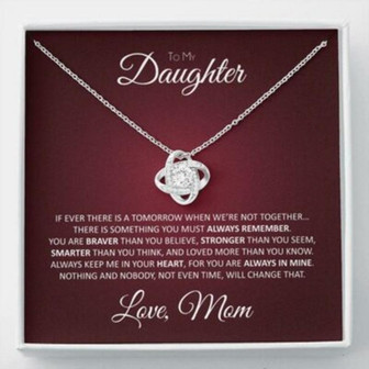 Daughter Necklace, To My Daughter Necklace Gift For Daughter From Mom, Grown Up Daughter - Thegiftio UK
