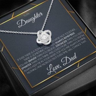 Daughter Necklace, To My Daughter Necklace, Gift For Daughter From Dad, Grown Up Daughter - Thegiftio UK
