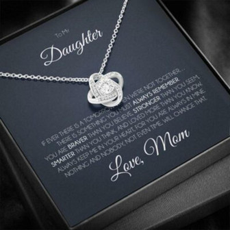 Daughter Necklace, To My Daughter Necklace Gift For Daughter From Mom, Grown Up Daughter - Thegiftio UK