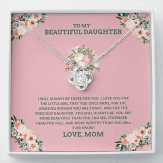 Daughter Necklace, To My Daughter Necklace Gift , I Will Always Be There Necklace - Thegiftio UK