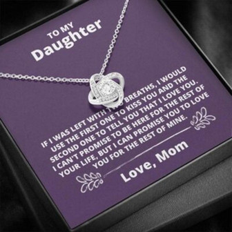 Daughter Necklace, To My Daughter Necklace Gift For Daughter From Mom, Grown Up Daughter - Thegiftio UK