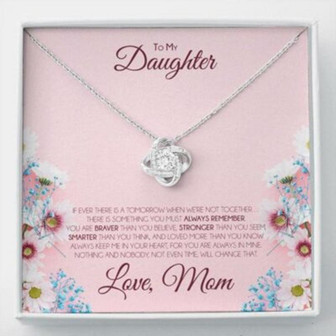 Daughter Necklace, To My Daughter Necklace Gift For Daughter From Mom, Grown Up Daughter - Thegiftio UK