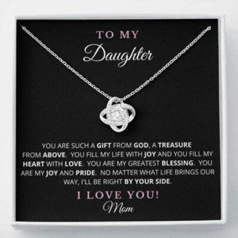 Daughter Necklace, To My Daughter Necklace, Graduation Gift For Daughter From Mom - Thegiftio UK