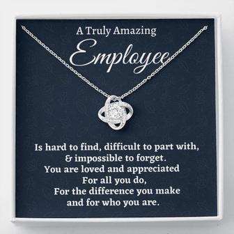 Employee Necklace, Employee Thank You Gift, Appreciation Gift For An Employee, Necklace Gift For Women - Thegiftio UK