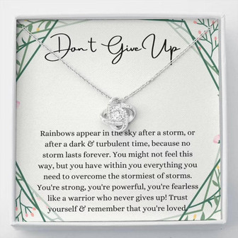 Encouragement Gift, Sympathy Gift Necklace, Uplifting Gifts For Women - Thegiftio UK