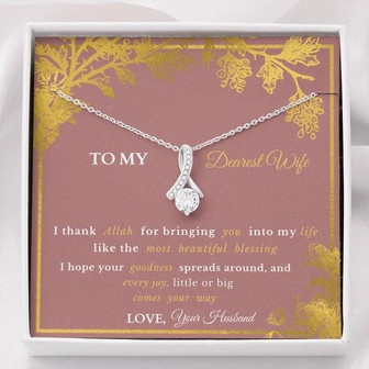 Gift To Wife-Love Knot Necklace - Thegiftio UK