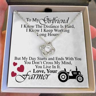 Farmer's Girlfriend - Love Knot Necklace - Thegiftio UK