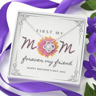First Rate Mom - Love Knot Necklace  - Thegiftio UK