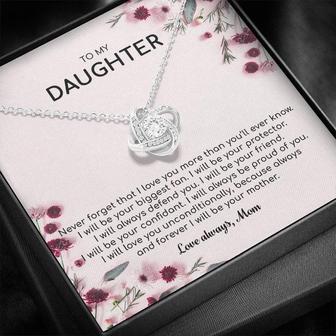 Forever I Will Be Your Mother - Love Knot Necklace - Thegiftio UK