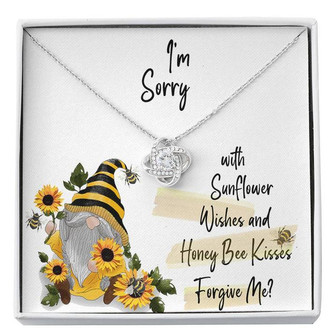 Forgive Me Gift, I'm Sorry Love Knot Necklace - Thegiftio UK