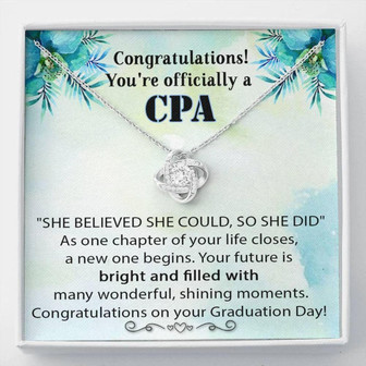 Friend Necklace, Cpa Graduation Gift, Graduation Gift For Accountant, Cpa Necklace, Certified Public Accountant Gift, Cpa Exam Pass Gift - Thegiftio UK