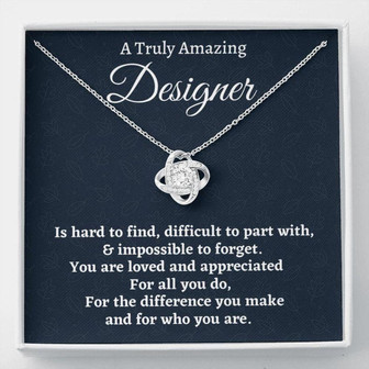Friend Necklace, Designer Gift, Appreciation Gift For A Designer, Necklace Gift For Women - Thegiftio