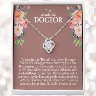 Friend Necklace, New Doctor Gift, Graduation Gift For Doctor, Gift For Female Doctor, Thank You Gift For Doctor, Doctor Graduation Gift - Thegiftio UK
