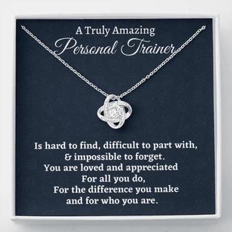 Friend Necklace, Personal Trainer Gift, Appreciation Gift For A Personal Trainer, Necklace Gift For Women - Thegiftio UK