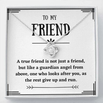 Friend Necklace, Sister Necklace, To My Friend Necklace Gift , A True Friend - Thegiftio UK
