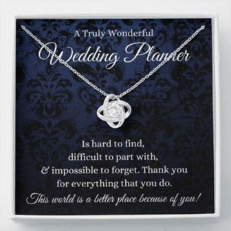 Friend Necklace, Wedding Planner Necklace Gift From Bride, Gift For Wedding Coordinator, Event Planner - Thegiftio UK
