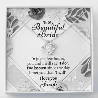 Future Husband Necklace, Meaningful Bride To Groom Wedding Gift, Gift For Bride From Groom, Gift Gift From Groom To Bride, Traditional Gift - Thegiftio UK