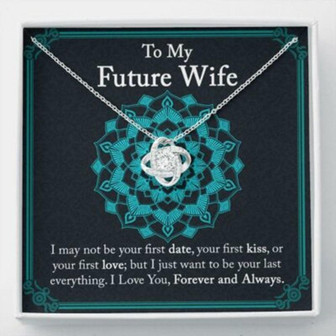 Future Wife Necklace, To My Future Wife Necklace, Engagement Gift For Future Wife, Gift For Fiancee - Thegiftio