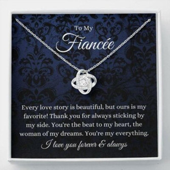 Future Wife Necklace, To My Future Wife Necklace, Gift For Fiance On Engagement, Engagement Gift - Thegiftio UK