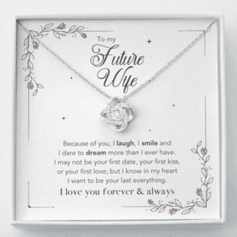 Future Wife Necklace, To My Future Wife Necklace, Gift For Future Wife, Girlfriend, Soulmate, Fiancee - Thegiftio UK