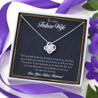 Future Wife Necklace, To My Future Wife Necklace Gift, Necklace For Fianc?E, Necklace For Future Wife - Thegiftio UK