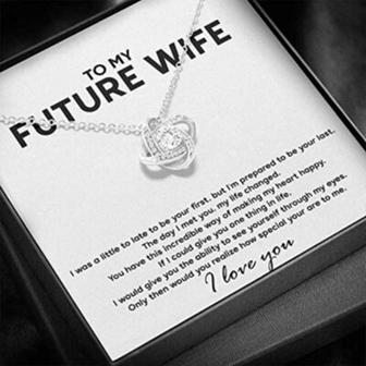 Future Wife Necklace, To My Future Wife Necklace Future Wife Gifts Necklace Fiancee And Couple Gifts - Thegiftio UK
