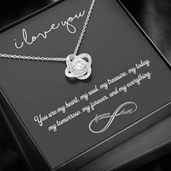 Future Wife Necklace, To My Future Wife Necklace Gifts , To My Soulmate You Are My Heart, My Soul - Thegiftio UK