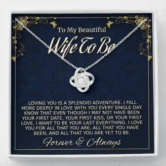 Future Wife Necklace, Wife To Be Gift Necklace, Gift For Wife To Be, Birthday Christmas Gift For Wife To Be - Thegiftio UK