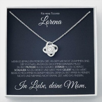 Geschenk Fur Tochter Von Mutter, Tochter Mutter Halskette, Zu Meiner Tochter - Thegiftio