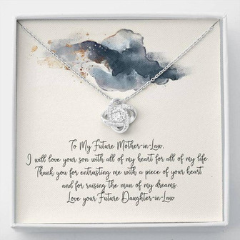 Gift For Mother-In-Law - Mother's Day Gift - Luxury Love Knot Necklace - Thegiftio