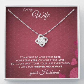 Gift For Wife | It May Not Be | Love Knot Necklace - Thegiftio UK