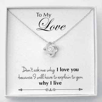 Girlfriend Necklace, Anniversary Necklace Gift For Girlfriend, Girlfriend Gift, Romantic Anniversary Necklace Gift - Thegiftio UK