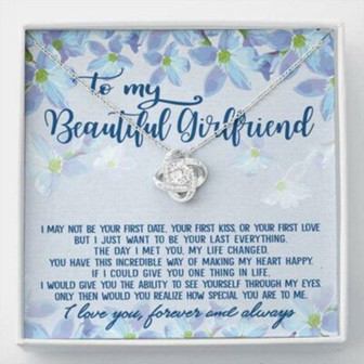 Girlfriend Necklace, To My Beautiful Girlfriend How Special You Are To Me Girlfriend Gifts - Thegiftio