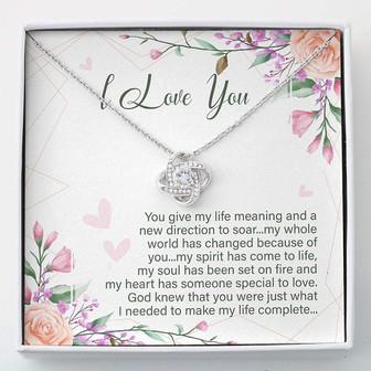 Girlfriend Necklace, Wife Necklace, Gift For Her Necklace Valentine’S Day , Necklace With Gift Box For Birthday Christmas - Thegiftio UK