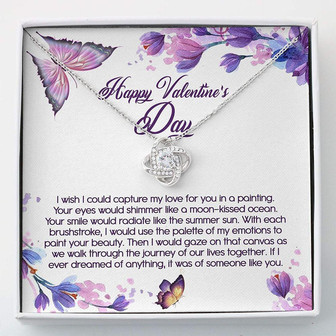 Girlfriend Necklace, Wife Necklace, Gift For Her Valentines Day Gift , Necklace With Gift Box - Thegiftio UK