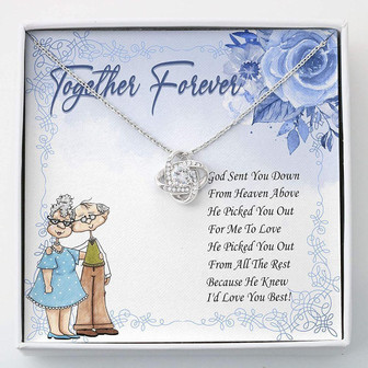 Girlfriend Necklace, Wife Necklace, To My Love Neckalce , Gift For Her , Love Knots - Thegiftio UK
