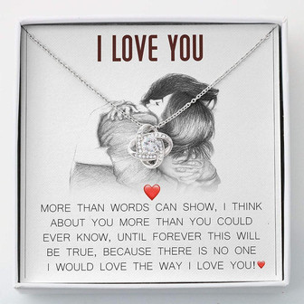 Girlfriend Necklace, Wife Necklace, To My Love Necklace , Gift For Her , Necklace With Gift Box - Thegiftio UK