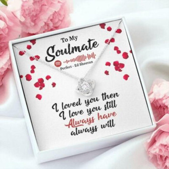 Girlfriend Necklace, Wife Necklace, To My Soulmate Necklace Romantic Gifts For Her, Soulmate Necklaces, Soulmate Gift - Thegiftio UK